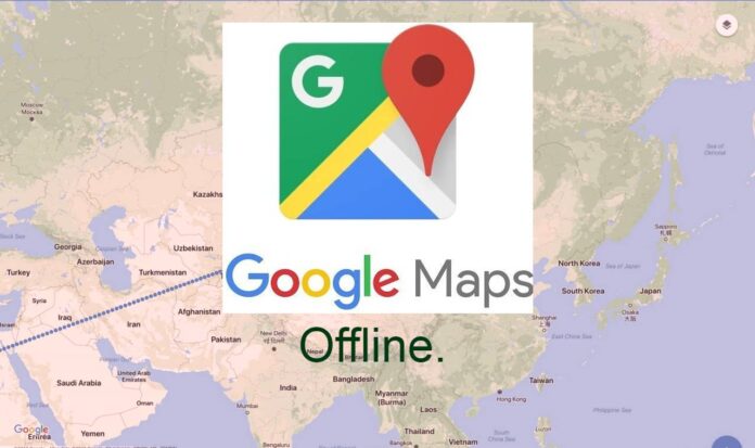 Google maps offline