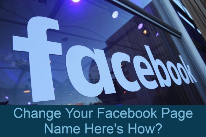 Change Your Facebook Page Name