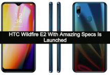 HTC Wildfire E2 With Amazing Specs Is Launched HTC Wildfire E2