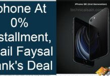 iPhone At 0% Installment, Avail Faysal Bank’s Deal iPhone At 0% Installment